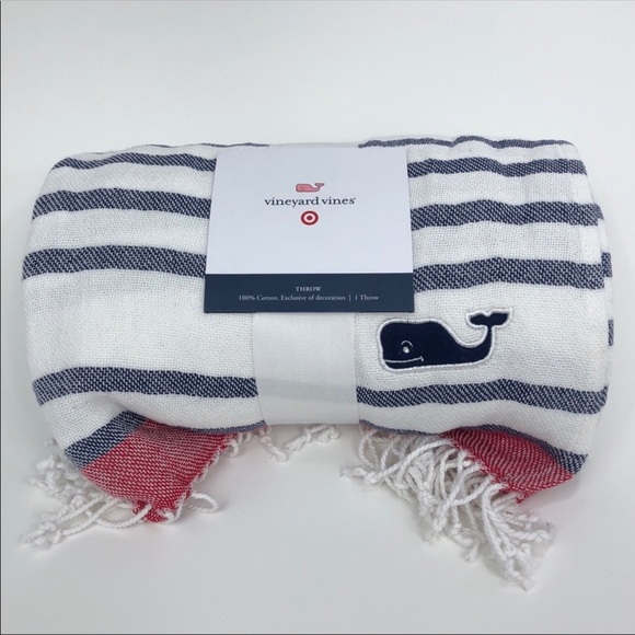 Vineyard Vines Other - Vineyard Vines for Target Striped Throw Blanket